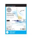 Daler Rowney Simply Bloc Encolado para Acuarela - A4 - 190g - 14 Hojas - Color Blanco