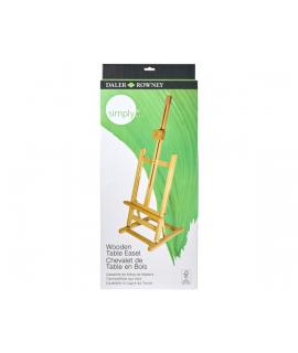 Daler Rowney Simply Caballete de Mesa de Madera - Altura de Lienzo de 55cm