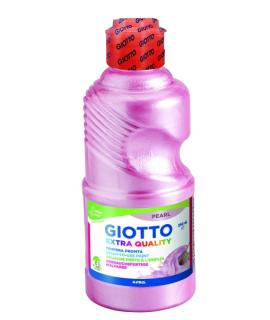 Giotto Extra Quality Pearl Tempera - 250ml - Lispa para el Uso - Botella Bio Pet - Color Magenta