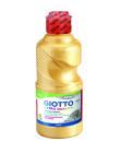 Giotto Extra Quality Metal Tempera - 250ml - Lispa para el Uso - Botella Bio Pet - Color Oro