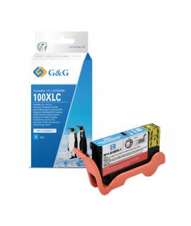 G&G Lexmark 100XL Cyan Cartucho de Tinta Generico - Reemplaza 14N1069E/14N1093E/14N0900E/14N0920E