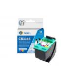G&G HP 351XL Color Cartucho de Tinta Remanufacturado - Reemplaza CB337EE/CB338EE