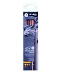Lyra Graduate Artistic Pack de 6 Lapices de Grafito - Graduaciones Surtidas - Color Negro