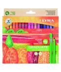 Lyra Graduate Art Tip Pack de 36 Rotuladores - Colores Surtidos