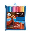 Lyra Graduate Pack de 24 Fineliners Rotulador de Punta Sintetica - Punta Fina - Colores Surtidos