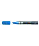 Lyra Mark All Rotulador Permanente - Multisuperficie - Punta Redonda - 2mm - Color Azul Claro