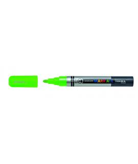 Lyra Mark All Rotulador Permanente - Multisuperficie - Punta Redonda - 2mm - Color Verde Neon