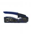 WP Crimpadora para RJ45 con Pelacables - Color Negro y Azul