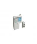 WP Testeador de Cables RJ11 / BNC 12/45 y USB - Color Gris Claro
