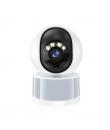 XO CR11 Camara de Vigilancia WiFi - Motorizada - Vision Nocturna - 3Mpx - Bluetooth - Color Blanco