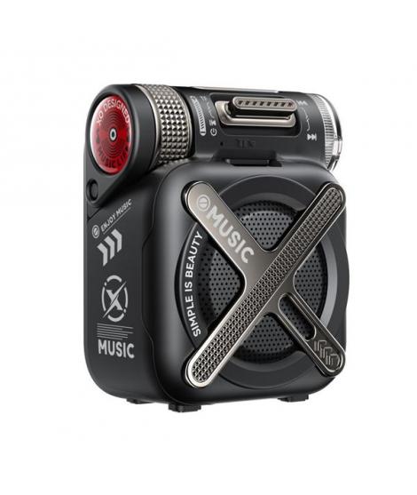 XO F72 Altavoz Bluetooth - Portatil - Ultra Compacto - Color Negro