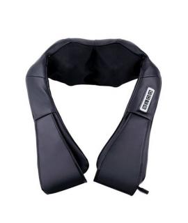 XO FG09 Masajeador de Cuello con Calor - 3 Niveles - 30W - Adaptador y Cable para Coche - Color Negro