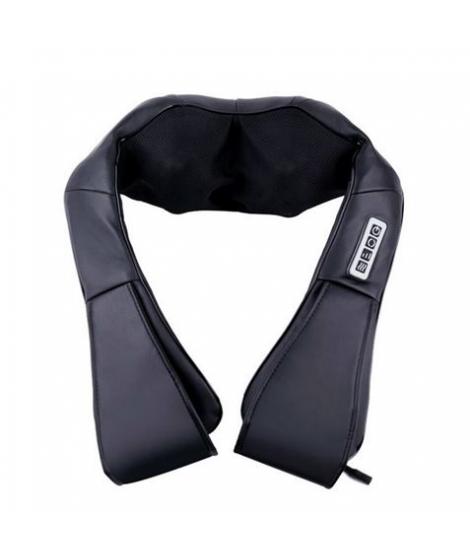 XO FG09 Masajeador de Cuello con Calor - 3 Niveles - 30W - Adaptador y Cable para Coche - Color Negro