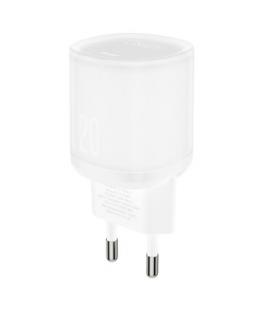 XO L143 Cargador de Corriente 20W - USB-C - PD 3.0 y QC 3.0 - Color Blanco