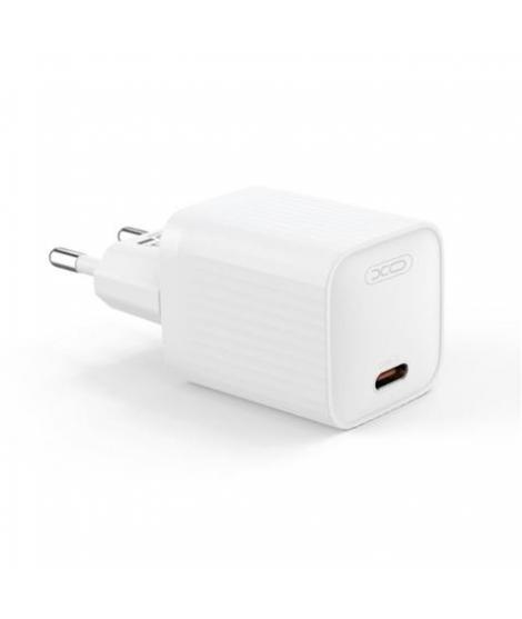 XO L146 Cargador de Corriente 20W - USB-C - PD 3.0 y QC 3.0 - Color Blanco