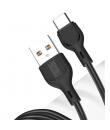 XO NB200TC2 Cable USB-A Macho a USB-C - Carga y Transmision de Datos Alta Velocidad - 2.1A - 2m - Color Negro