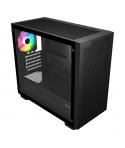 Unykach Revelat Mesh Edge Caja Micro ATX, ITX - Lateral de Vidrio Templado - 3.5", 2.5" - USB-A 2.0, USB-3.0 y Audio - 4 Ventila