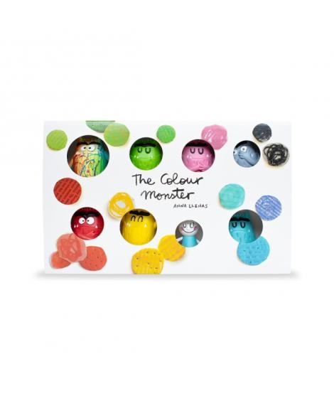 Comansi Set El Monstruo de Colores Completo 8 Figuras - Juego Inteligencia Emocional - Inspirado en Libro