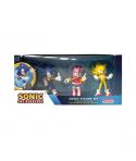 Comansi Set Super Sonic 3 Figuras - Super Sonic, Sonic y Amy Rose - Coleccionable - Regalo Gamer