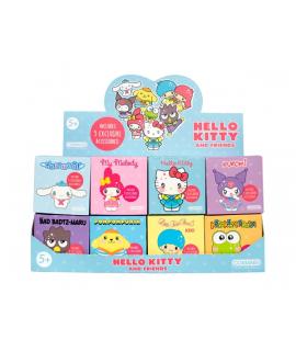 Comansi Display Hello Kitty and Friends Sorpresa 16 Unidades - 10 modelos - 5 Accesorios Exclusivos - Tamaño 8,5 x 8,5 x 8,5 cm 