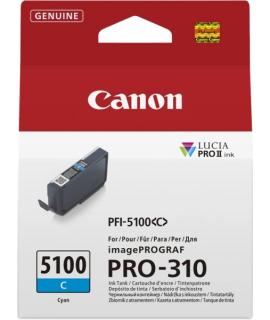 Canon PFI5100 Cyan Cartucho de Tinta Original - PFI5100C/6953C001