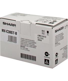 Sharp MXC30 Negro Cartucho de Toner Original - MX-C30GTB