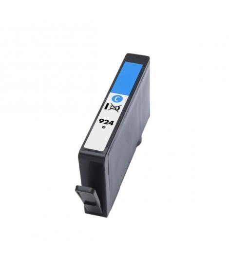 HP 924e XL Cyan Cartucho de Tinta Generico - Reemplaza 4K0U7NE/4K0U3NE (Chip reforzado contra actualizaciones)