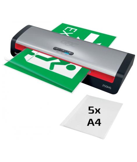 GBC 250HS Home Office A3 Plastificadora - Calentamiento en 1 Minuto - Desde Documentos de Identidad hasta Documentos A3 - Compat