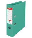 Esselte Colour'Breeze Archivador de Palanca A4 - Lomo 75mm - Ollao y Rado - Capacidad para 500 Hojas - Color Verde