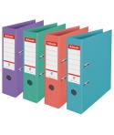 Esselte Colour'Breeze Pack de 10 Archivadores de Palanca A4 - Lomo 75mm - Ollao y Rado - Capacidad para 500 Hojas - Colores Surt