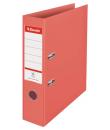 Esselte Colour'Breeze Archivador de Palanca A4 - Lomo 75mm - Ollao y Rado - Capacidad para 500 Hojas - Color Coral