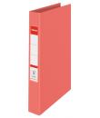 Esselte Colour'Breeze Carpeta de Anillas 25mm A4 - Lomo 42mm - Capacidad para 190 Hojas - Color Coral