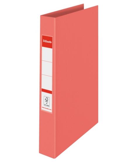 Esselte Colour'Breeze Carpeta de Anillas 25mm A4 - Lomo 42mm - Capacidad para 190 Hojas - Color Coral