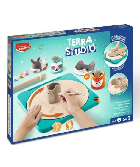 Maped Terra Studio Taller de Ceramica - Kit Infantil Completo y Facil de Usar - Para Niños a partir de 5 Años