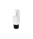 Nanocable Pack de 10 Conectores RJ45 8 Hilos Cat.6A - Auto Crimpable Sin Herramientas - Color Blanco