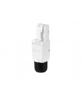 Nanocable Pack de 10 Conectores RJ45 8 Hilos Cat.6A - Auto Crimpable Sin Herramientas - Color Blanco