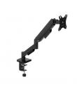Tooq Soporte de Mesa con Brazo Articulado para Monitor de 13"-32" - Giratorio e Inclinable - Gestion de Cables - Peso Max 9kg - 