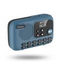 Energy Sistem TunerGo Radio Portatil FM - Bluetooth, USB, MicroSD, Jack3.5 - 5W - Bateria Hasta 10 Horas de Autonomia - Color Az