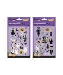 Bismark Pack con Pegatinas para Halloween Foil - Autoadhesivas - 2 Diseños Aleatorios