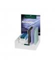 Faber-Castell Poly Expositor con 15 Boligrafos Poly Ball - Clip de Metal - Tinta Color Azul - Colores Surtidos