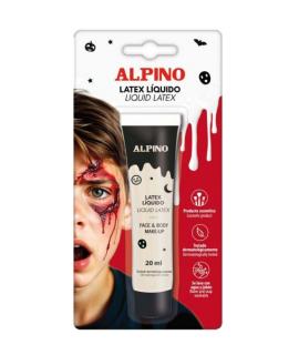 Alpino Bote de Latex Liquido 20ml - Al Secarse Queda con Textura de Goma - Seca en Minutos - Flexible -