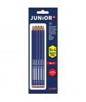 Alpino Junior Blister de 12 Lapices de Grafito HB con Cabecilla - Espacio para el Nombre