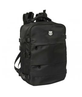 Safta F.C.Barcelona Mochila de Viaje Cabina de 23.1L - Espacio para Portatil hasta 15.6" - USB Integrado - Zapatero con Cremalle