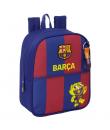 Safta F.C.Barcelona Mochila Guarderia de 6L - Adaptable a Carro - Tarjeta de Identificacion Personal - Cierre de Cremallera - 22