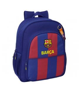 Safta F.C.Barcelona Mochila Infantil de 15L - Adaptable a Carro - 2 Compartimentos - Portabotellas - 32x38x12cm - Color Rojo y A