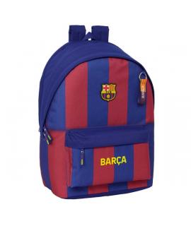 Safta F.C.Barcelona Mochila Antirrobo para Portatil hasta 15.6" - Bolsillo para Tablet hasta 11" - USB Integrado - Cremallera co