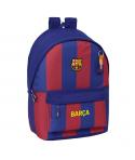 Safta F.C.Barcelona Mochila Antirrobo para Portatil hasta 15.6" - Bolsillo para Tablet hasta 11" - USB Integrado - Cremallera co