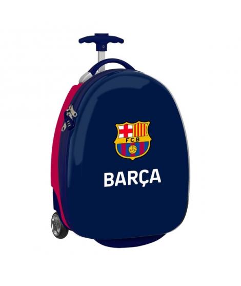 Safta F.C.Barcelona Maleta de 27.7L Trolley Infantil 16" Rigida - Interior Forrado - Asa Telescopica - 2 Ruedas - 28x43x23cm - C