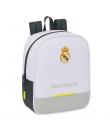 Safta Real Madrid Mochila Guarderia de 6L - Adaptable a Carro - Tarjeta de Identificacion Personal - Cierre de Cremallera - 22x2