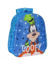 Safta Goofy Mochila 3D de 8.64L - Portabotellas - Tarjeta de Identificacion Personal - Hombreras Acolchadas - 27x33x10cm - Color